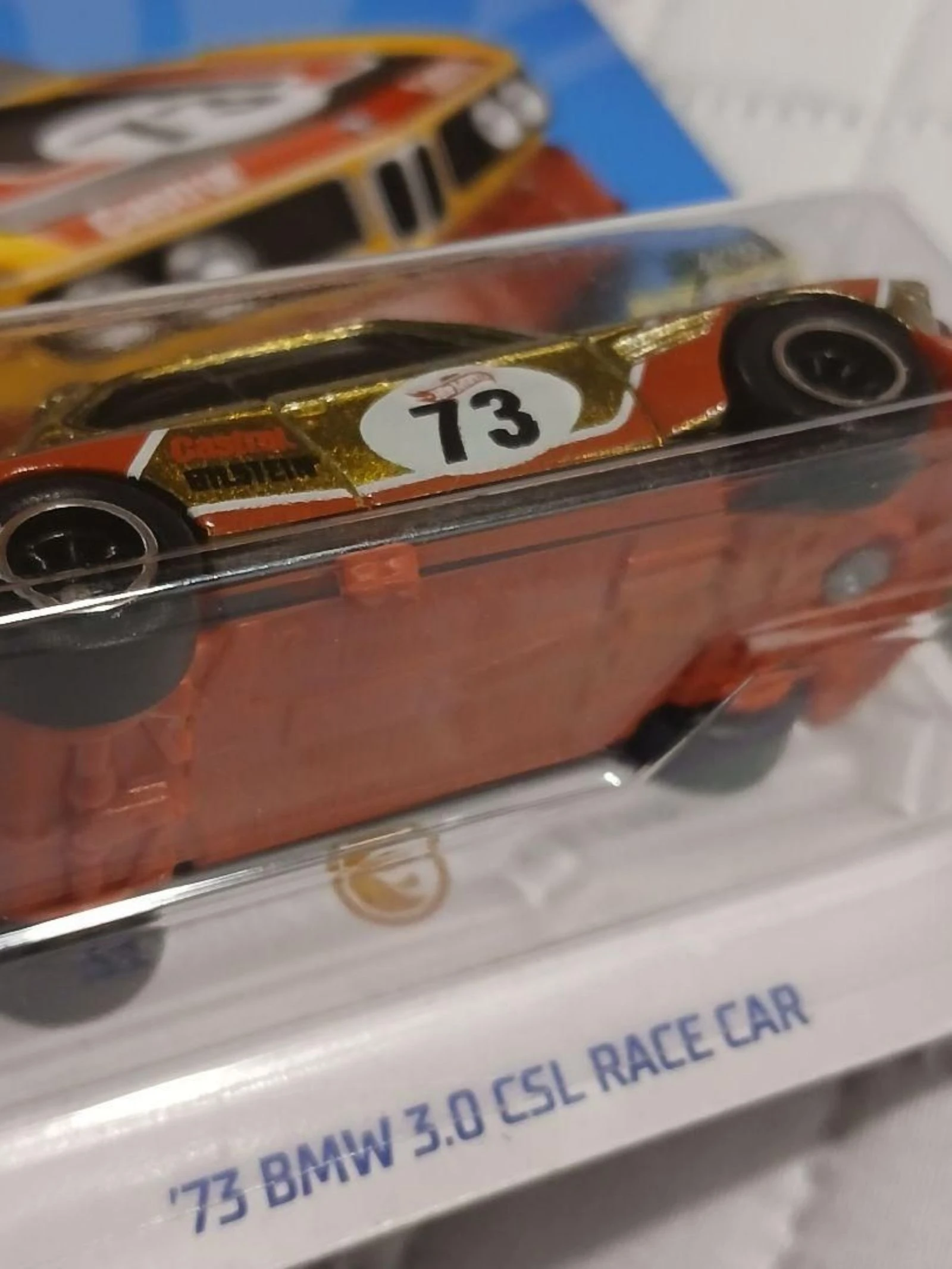 Hot Wheels '73 BMW 3.0 CSL Race Car Super Treasure Hunt (STH) - Cartela Longa – photo 4